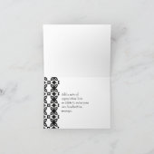 アールデコ開花サンキューカード カード (内部)