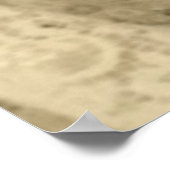 アールデコ顔 ポスター (角)