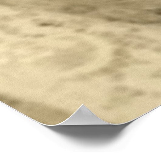 アールデコ顔 ポスター (角)