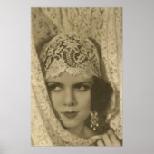 アールデコ顔 ポスター (正面)