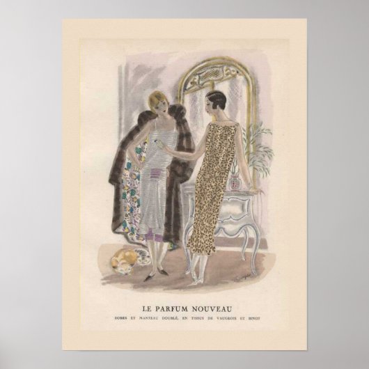アールデコ香水ポスター ポスター (正面)