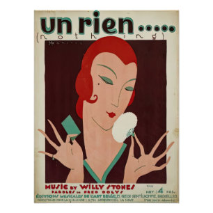 アールデコ1920年代のタンゴ ポスター