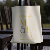 アールデコ1920年代ギャツビー結婚式トートバッグ トートバッグ