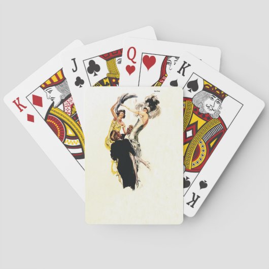 アールデコ1920年代ジャズ時代 トランプ (裏面)