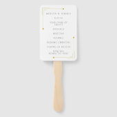 アールデコ1920結婚年代のサービス用手扇風機 ハンドファン (裏面)