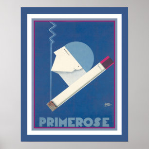 アールデコ1930 Primroseたばこ広告 ポスター