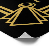 アールデコ20のスタイル結婚のポスター ポスター (角)