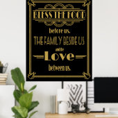 アールデコ20のスタイル賛美このプリント ポスター (ホームオフィス)