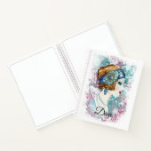 アールデコ20ファッションディバウォーターカラーアート ノートブック (内部)