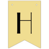 アールデコ2025ハッピーニューイヤーパーティーブラックフェイク金ゴールド バンティングフラッグ (第2の旗)