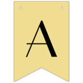 アールデコ2026ハッピーニューイヤーパーティーブラックフェイク金ゴールド バンティングフラッグ (第3の旗)