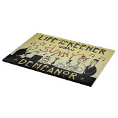 アールデコ20sレトロサニーの態度感動的 カッティングボード (角)