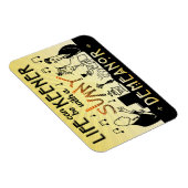 アールデコ20sレトロサニーの態度感動的 マグネット (右側)