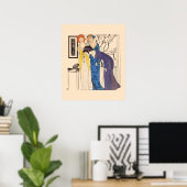 アールデコ3 Paul Powaret Dresses by Paul Iribe ポスター (ホームオフィス)