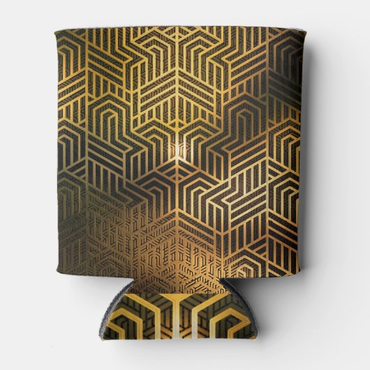 アールデコ3Dイラストレーション、広告壁紙。 缶クーラー (正面)