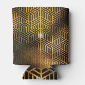 アールデコ3Dイラストレーション、広告壁紙。 缶クーラー (裏面)