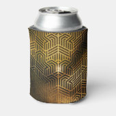 アールデコ3Dイラストレーション、広告壁紙。 缶クーラー (缶裏面)