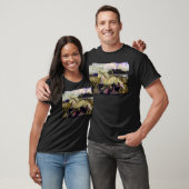 アールデコ アイスランドの馬 Tシャツ (ユニセックス)