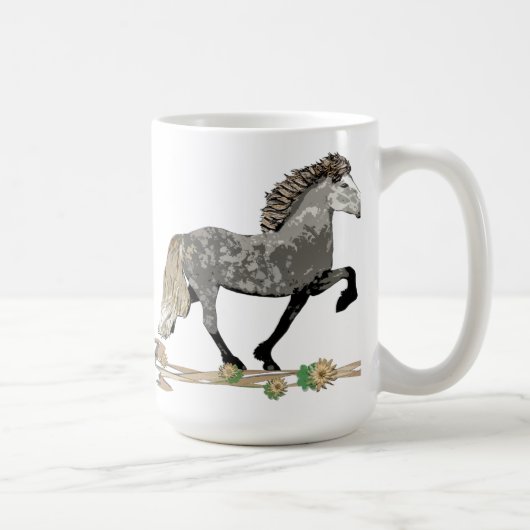 アールデコ アイスランド風 コーヒーマグカップ (右)