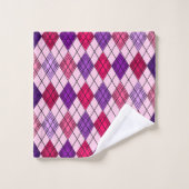 アールデコ アーガイル バスタオルセット (ウォッシュタオル)