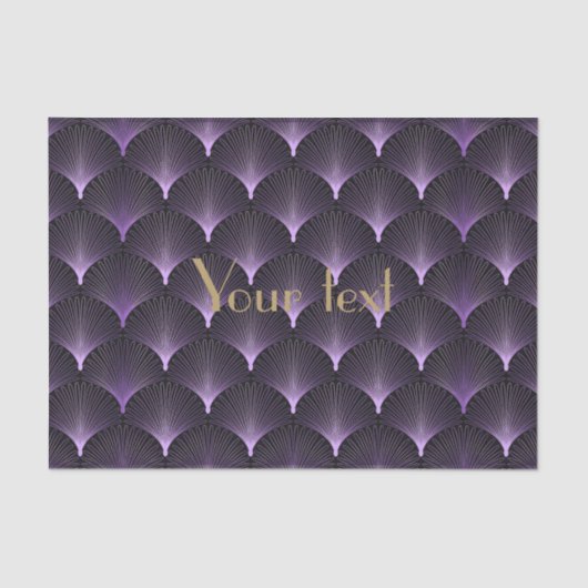 アールデコ,アールデコパターン，ヴィンテージ,1920年代パターン 薄葉紙 (正面)