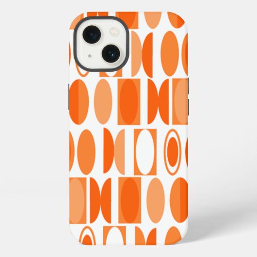 アールデコ・オーバル iPhoneケース (裏面)