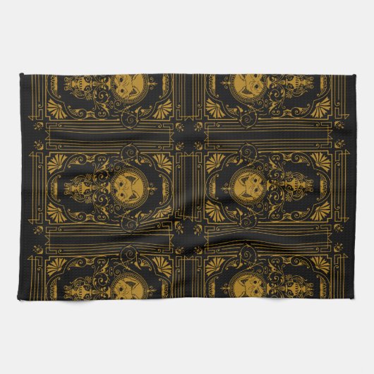 アールデコ キッチンタオル (横)