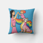 アールデコ「クイーンママ」大理石エレガンス クッション (裏面)