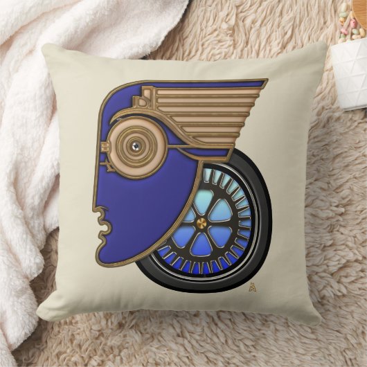 アールデコ クッション (ブランケット)