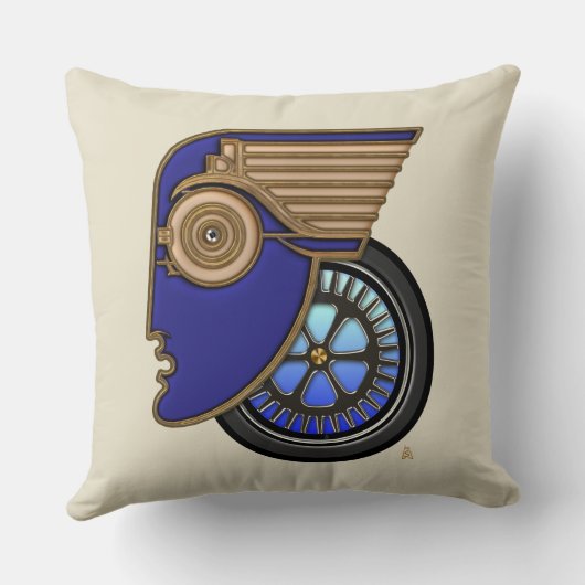 アールデコ クッション (裏面)