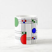 アールデコ コーヒーマグカップ (中央)