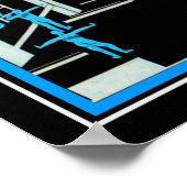 アールデコ「サタン・バレエ」 - Aleksandra Ekster 1922 ポスター (角)