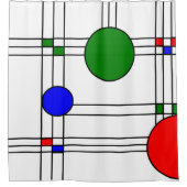 アールデコ  シャワーカーテン (正面)