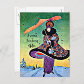 アールデコ シーズンポストカード (正面/裏面)