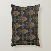 アールデコ:シームレスなヴィンテージ壁紙 アクセントクッション (正面(垂直))