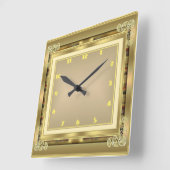アールデコ スクエア壁時計 (傾斜)