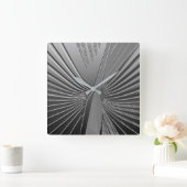 アールデコ スクエア壁時計 (ホーム)