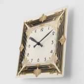 アールデコ スクエア壁時計 (傾斜)