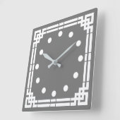 アールデコ スクエア壁時計 (傾斜)