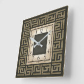 アールデコ スクエア壁時計 (傾斜)