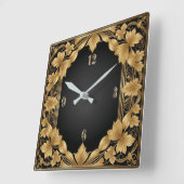 アールデコ スクエア壁時計 (傾斜)