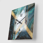 アールデコ スクエア壁時計 (傾斜)