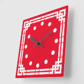 アールデコ スクエア壁時計 (傾斜)