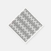 アールデコ スタンダードカクテルナプキン (角)