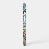 アールデコ ステンドグラス モザイク iPhone 16ケース (左側面)