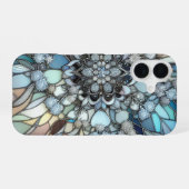 アールデコ ステンドグラス モザイク iPhone 16ケース (裏面横)