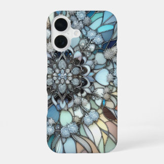 アールデコ ステンドグラス モザイク iPhone 16ケース