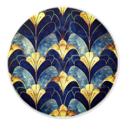 アールデコ セラミックノブ (正面)