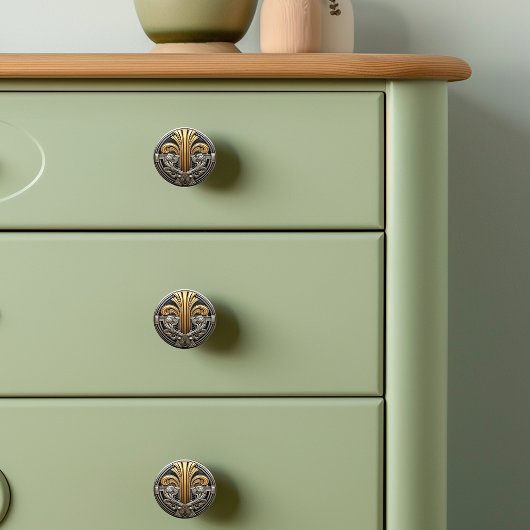 アールデコ セラミックノブ