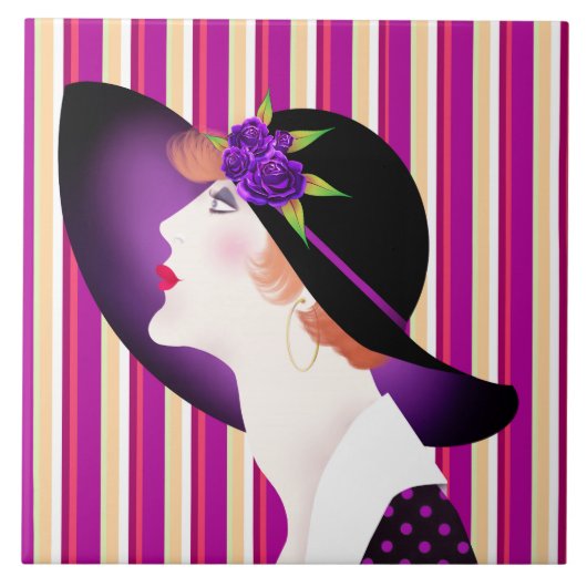 アールデコ タイル (正面)